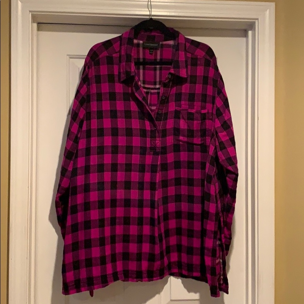 Lane Bryant flannel shirt